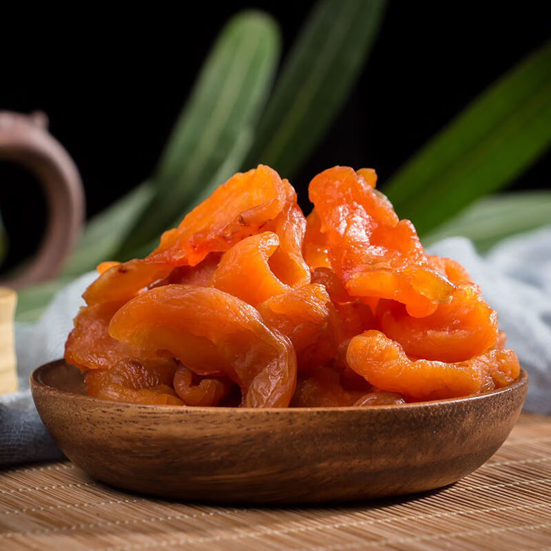 王上严选奶油桃片吃不厌桃干甘草香草半桃板片蜜饯桃肉蜜饯果脯休闲