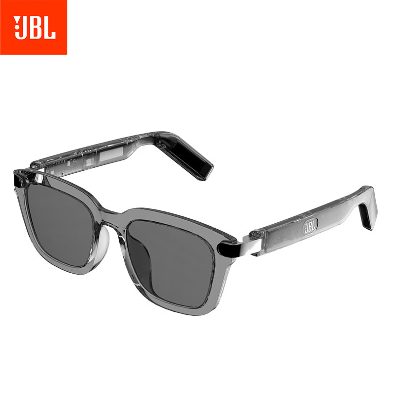 JBL 推出“音悦范”开放式无线音频眼镜:透明化设计,官方标价 1299 元