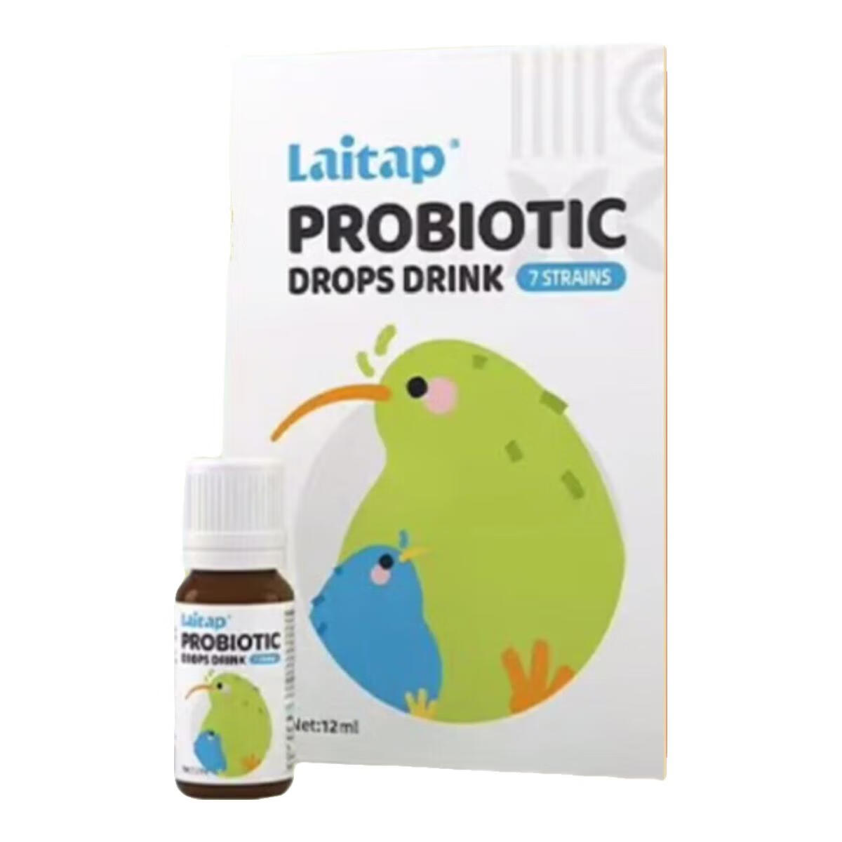 爱提力idp圣维乐复合益生菌宝宝儿童七联菌滴剂12ml/瓶 2瓶(24ml)