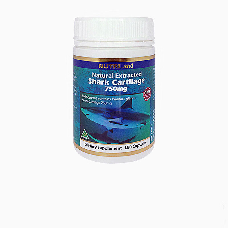 鲨鱼软骨素天然锯峰齿鲨鲛软骨粉胶囊澳洲代购 180粒