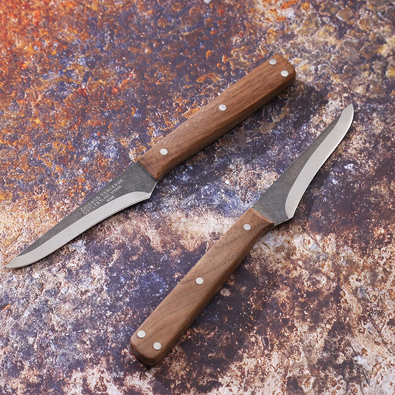 hywlkj隽颜堂厨师雕花水果刀削果皮刀不锈钢果皮刀家用厨房刀具吃手把