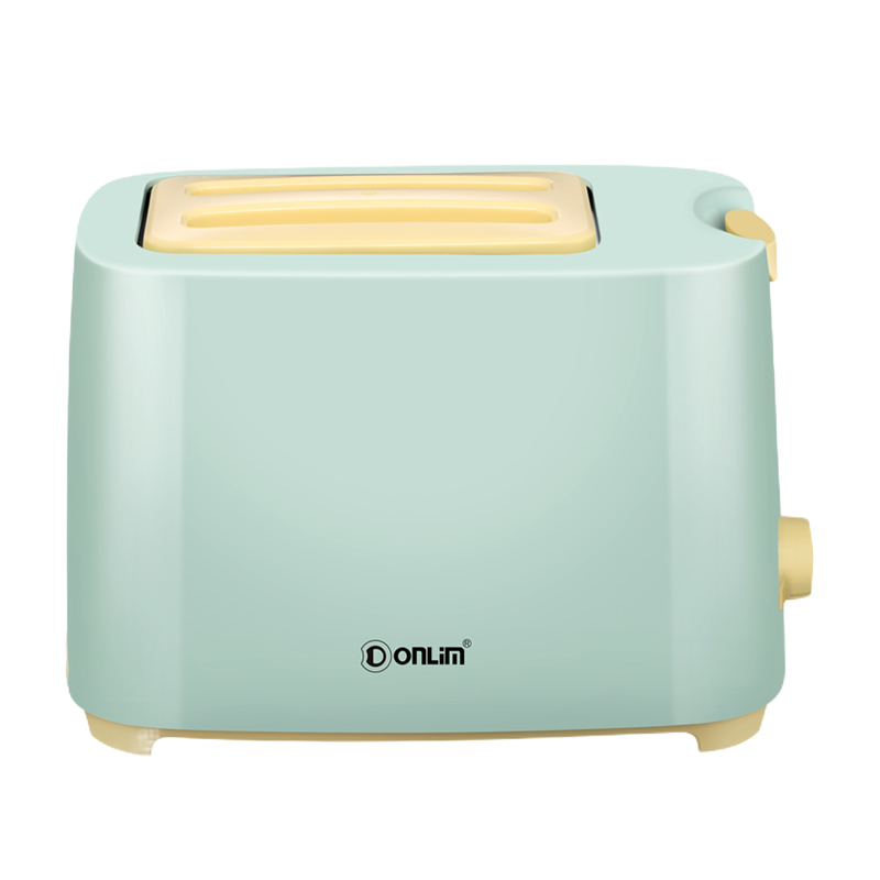 东菱（Donlim）多士炉 烤面包机 加宽双烤槽 6档烘烤 不锈钢吐司加热机 全自动家用吐司机 TA-8600清新绿