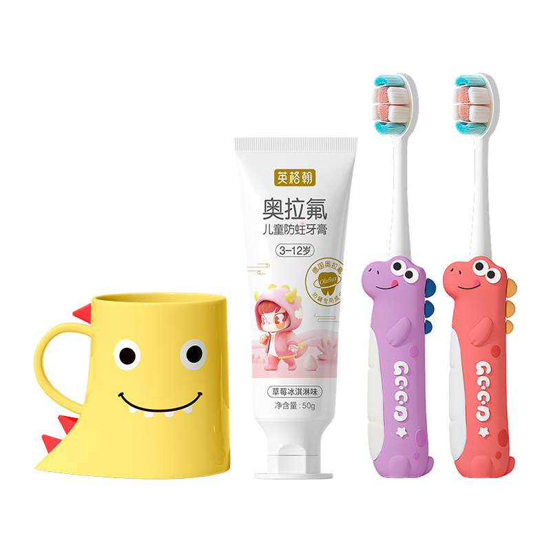 ���ڲ�����Ӣ�񺲶�ͯ��ˢ��ë3-6��-12�꺬���������������ˢ��������������װ 25.5Ԫ