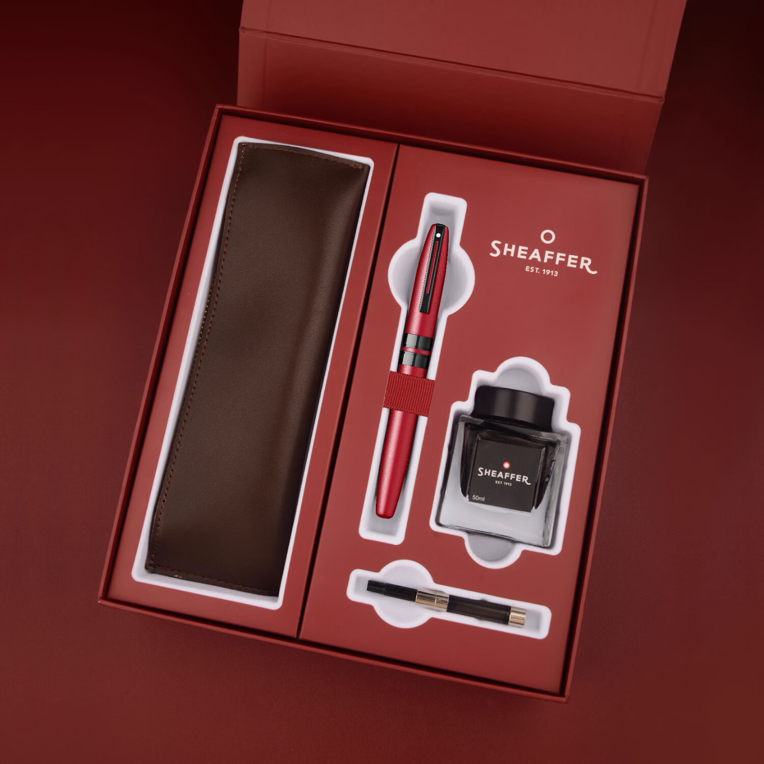 sheaffer/犀飞利源点系列钢笔高档商务办公送礼签名笔男女士学生用