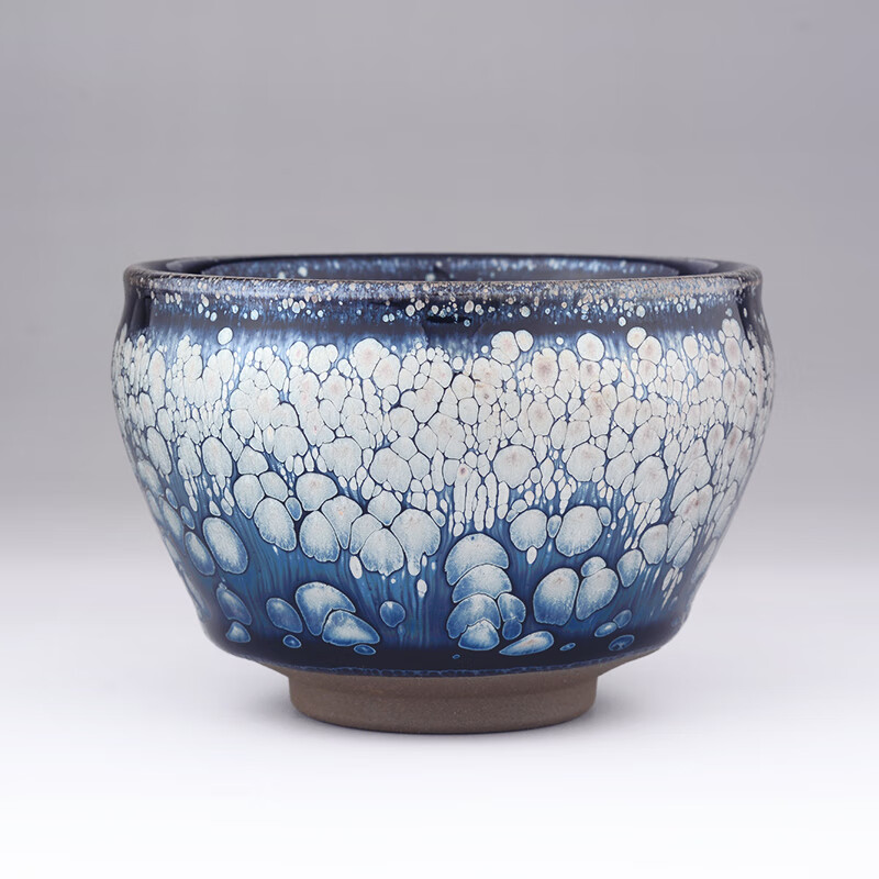 hywlkj琦云 女匠游惠萍 蓝羽鹧鸪建盏茶杯 重器将军杯男士高端主人杯