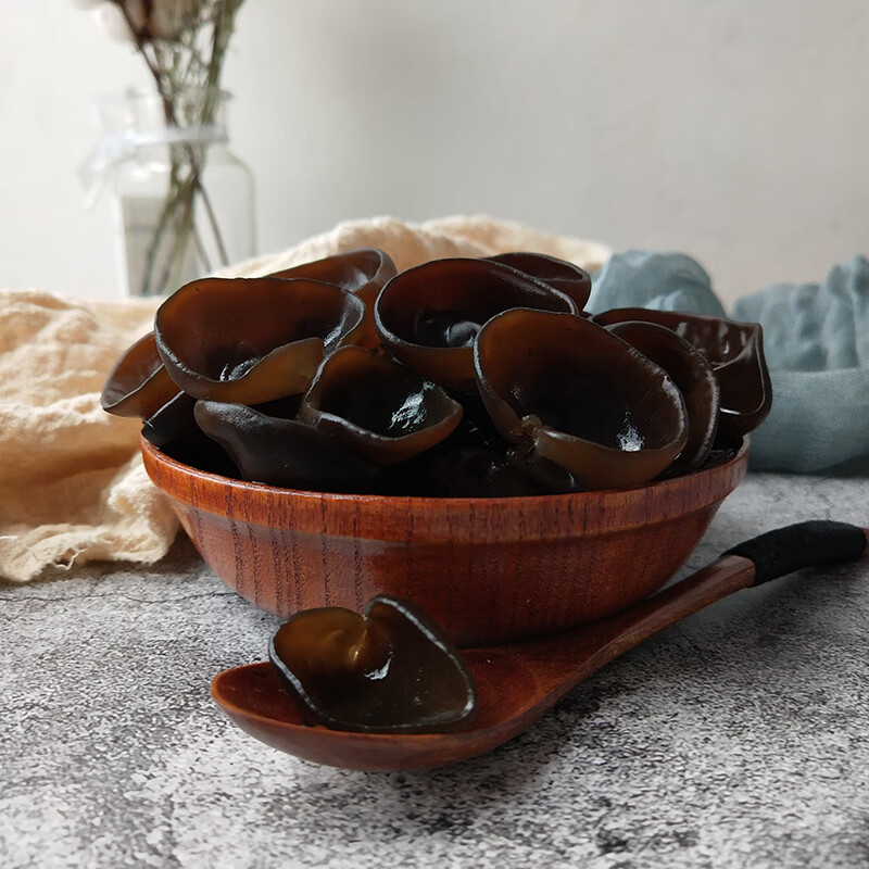 雷禾泽干货小碗耳特产级无根东北秋耳天然 东宁小碗耳500g