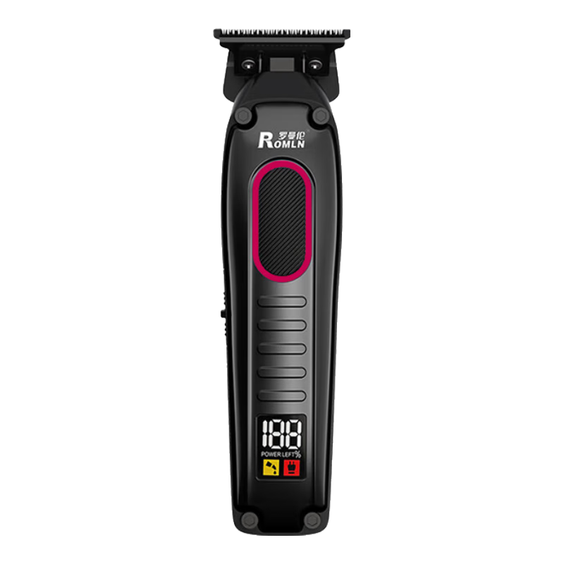 羅曼倫漸變油頭理發(fā)器雕刻油頭推光頭增白器推剪發(fā)廊專用光頭神器剃光頭復(fù)古油頭三件套 LML-06雕刻小推