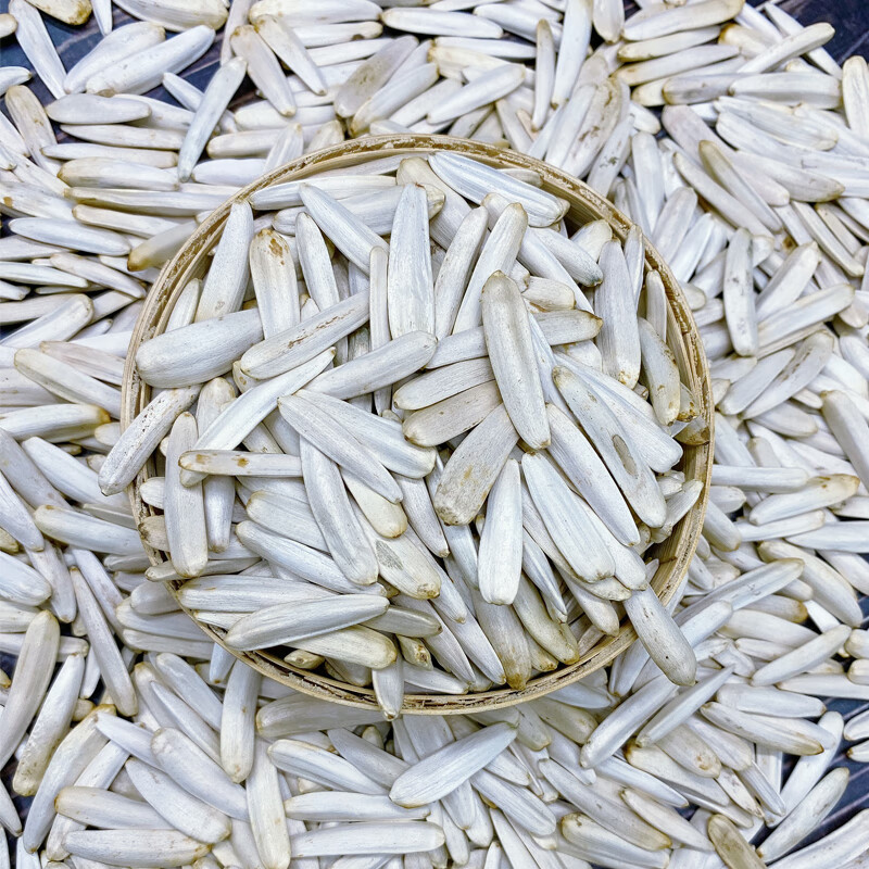 味巴哥新货牙签马牙瓜子特级新疆阿克苏特产原味大号象牙白皮葵花籽