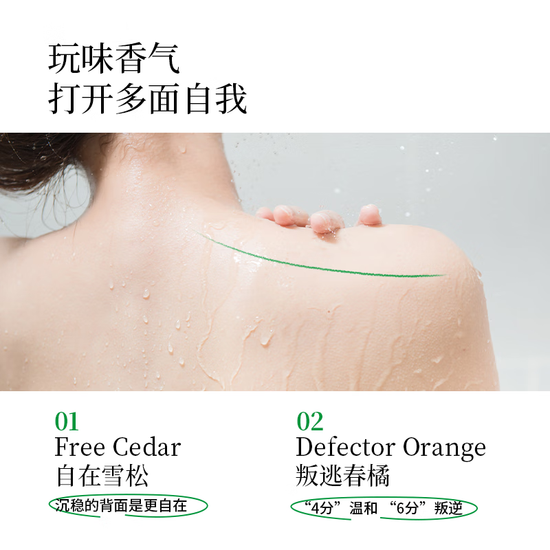 摇滚动物园植物净润身体磨砂膏去角质留香保湿清洁 植物磨砂膏(自在雪松) 250g 1罐