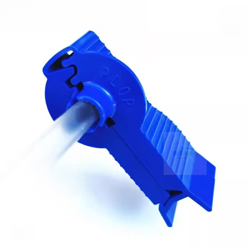 腹膜透析病人用品 导管夹 蓝夹子腹透用三个豆芽蓝导管流量夹做腹膜