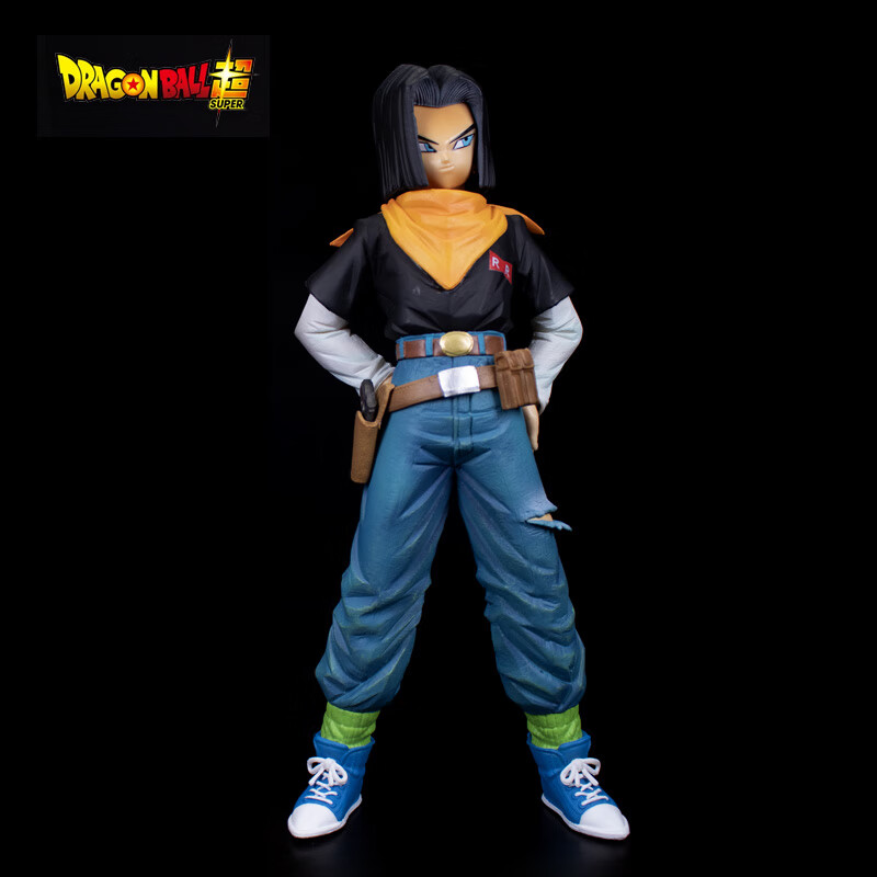 好沐音(haomuyin)七龙珠a赏b赏人造人17号18号战斗组立海外限定版盒装