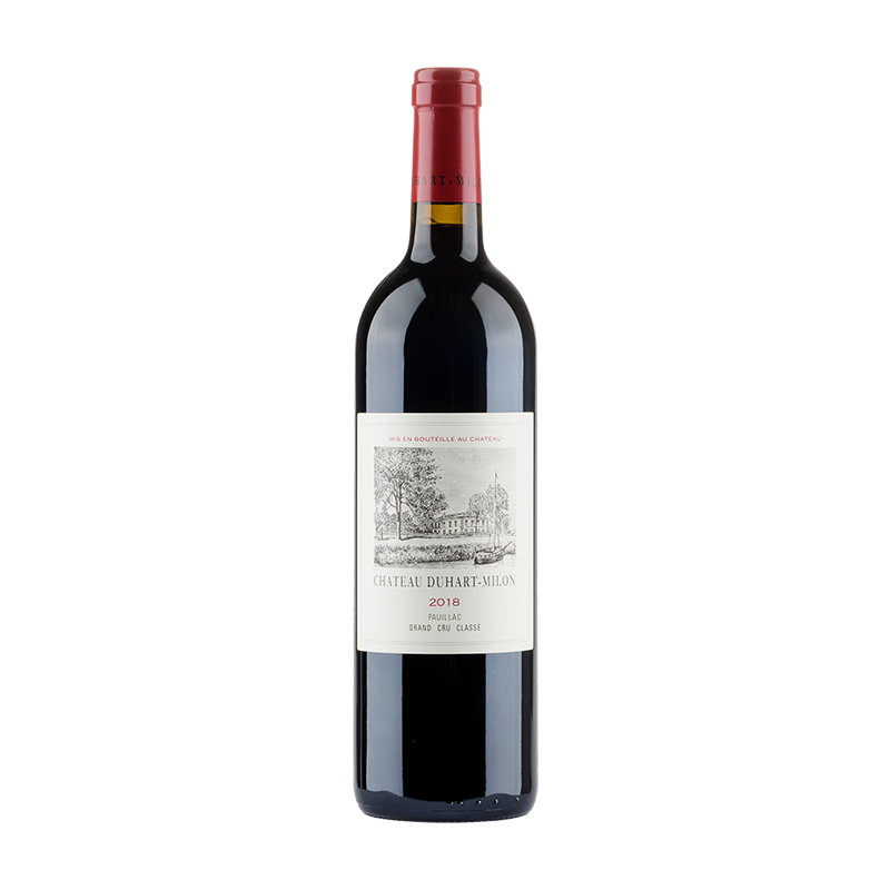 都夏美隆（CHATEAU DUHART MILON）正牌干红葡萄酒2018年750ml 杜哈米隆 进口红酒名庄送礼 冰袋