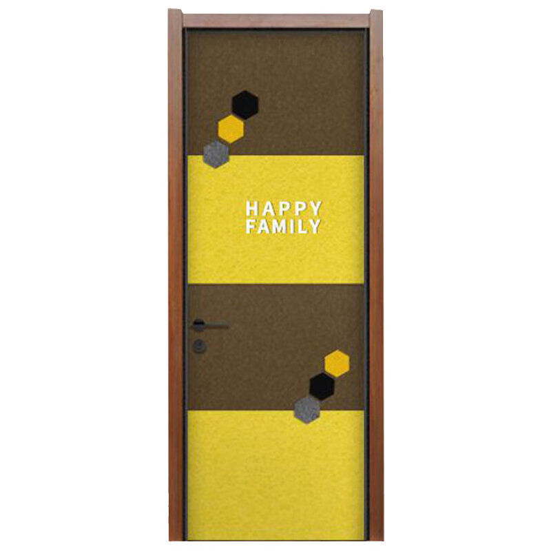 普利赛拉mq208 毛毡自粘隔音门贴房门隔音板消音 3cm升级版4张备注