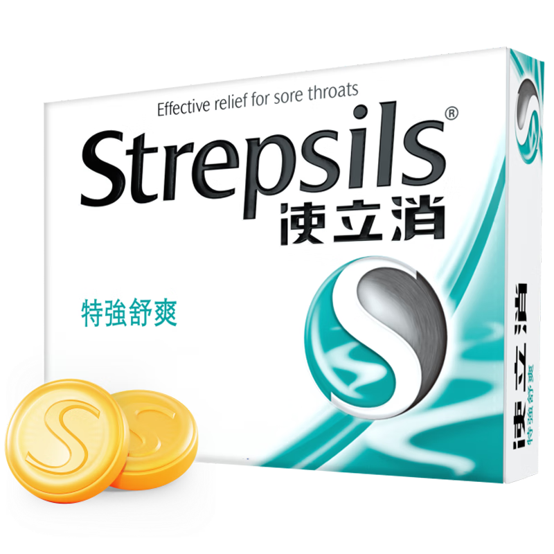 ʹ���� Strepsils �����ֹ�Ⱥ�Ƭ 24�� ����ζ �ʺ�����ʹ 34.09Ԫ/������102.27Ԫ��