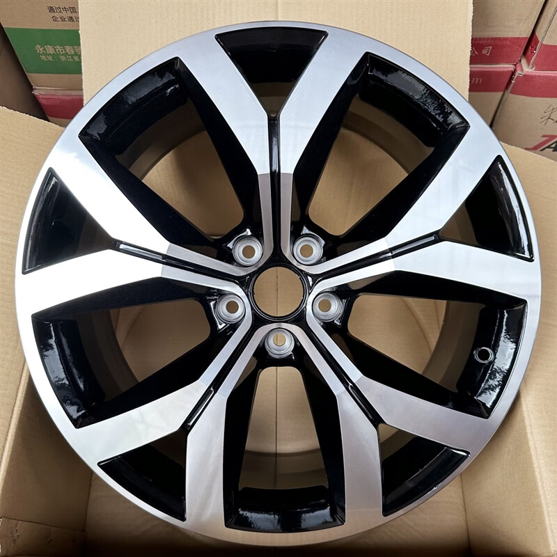 溥畔适用于大众途昂轮毂19寸铝合金钢圈胎铃2020款 大众途昂 20款 19x