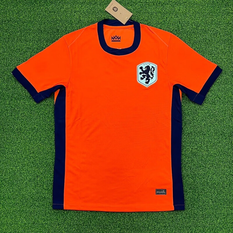 轻奈特2024欧洲杯荷兰主客场球衣21号德容4号范戴克10号德佩足球服