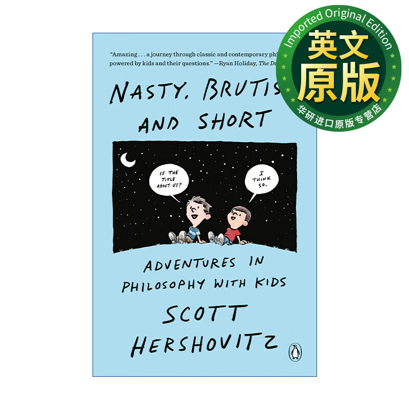 肮脏 粗野 矮小 英文原版 nasty, brutish, and short 与孩子们一起