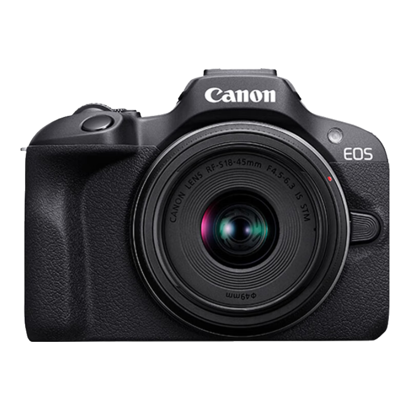 佳能（Canon）EOS r100入门级微单相机 旅行家用学生vlog视频 4k小巧便携半画幅数码相机 R100 18-45标配旅行版