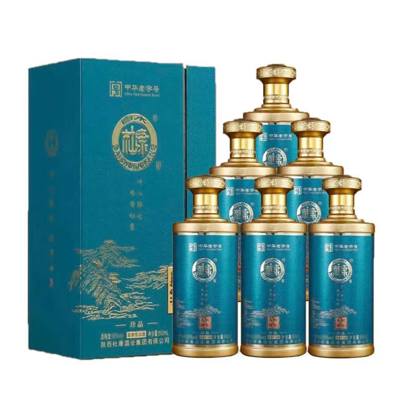 白水杜康 浓香型白酒 聚会自饮 大师秘酿 42度 500ml 6瓶 珍品