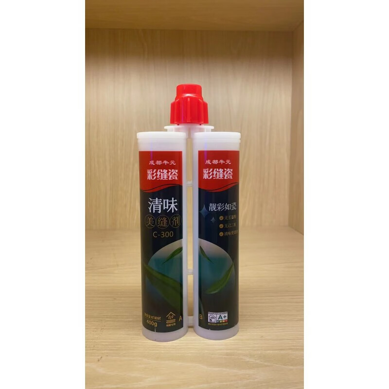 牛元美缝剂彩缝瓷清味美缝剂c300 浅咖色