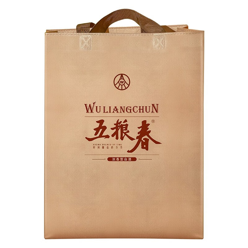 五粮春酒 五粮液五粮春浓香型白酒礼盒 宴请送礼佳品 新老包装随机发 45度 500mL 6瓶 五粮春二代