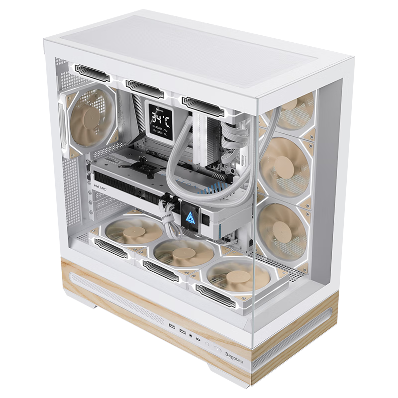 七彩虹AMD銳龍9800X3D/RTX5080 RTX5090 D臺式機電腦ai渲染RTX5070Ti設計主機DIY游戲組裝整機 推薦款：9800X3D+32G+RTX5080