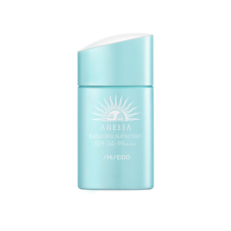 安耐晒(aneasay)安热沙儿童倍呵防晒乳宝宝物理耐晒温和低刺激25ml