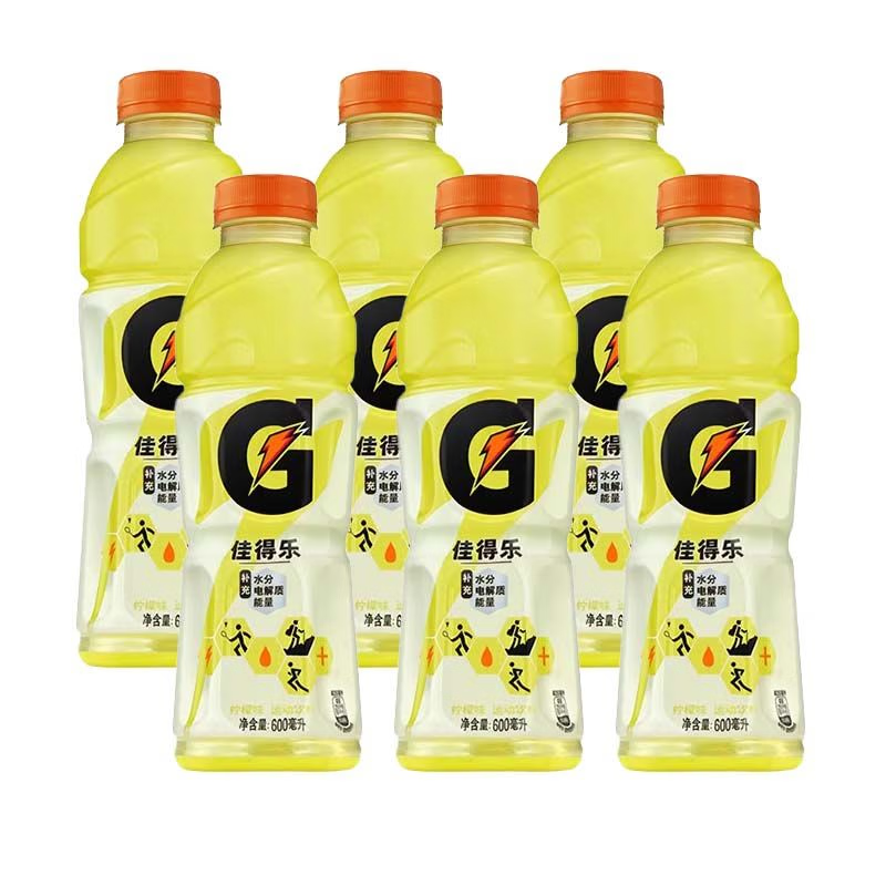 佳得乐丨柠檬味600ml*7瓶