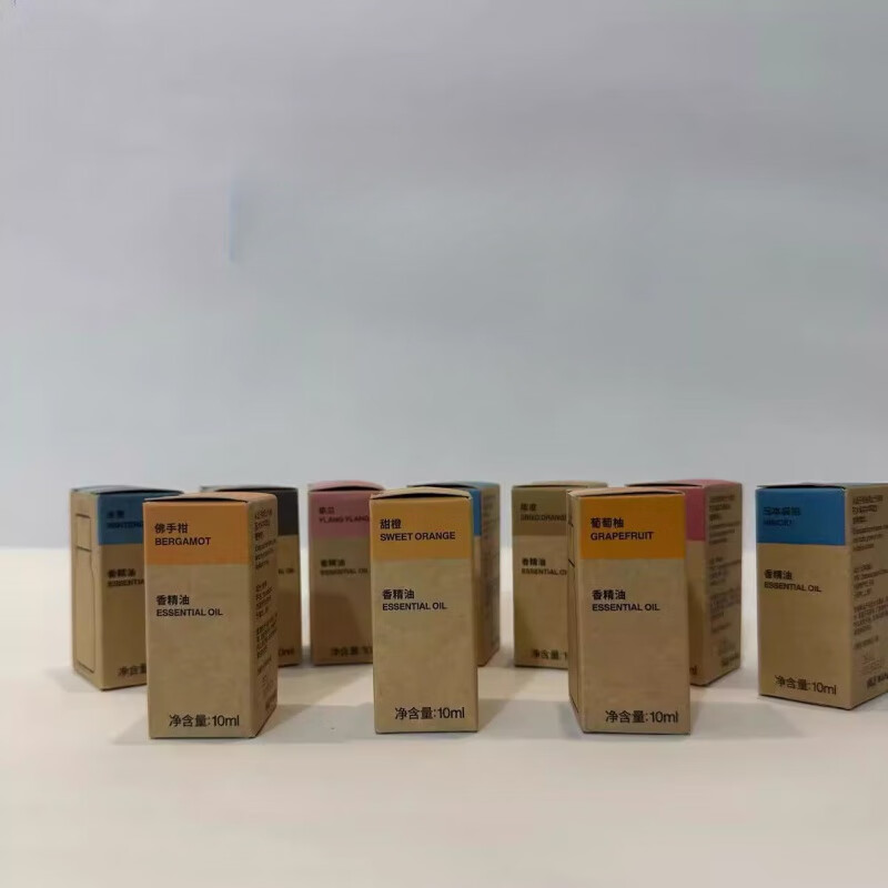 muji無(wú)印良品香薰植物精油加濕器按摩甜橙薰衣草佛手柑晚安助睡眠 現(xiàn)貨茶樹(shù)