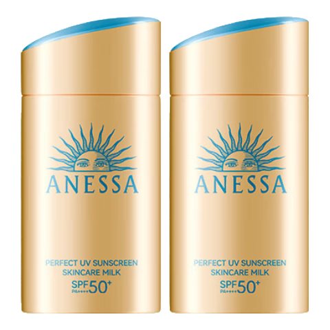 ANESSA/����ɳ С��ƿ ��ɹ˪ SPF50+PA++++ 60ml 2֧