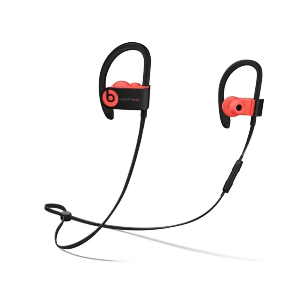 beatsBeats Powerbeats3挂耳式无线蓝牙游戏降噪魔音HIFI线控运动耳机 迷幻红 全新简装【运输途中破损无包装】