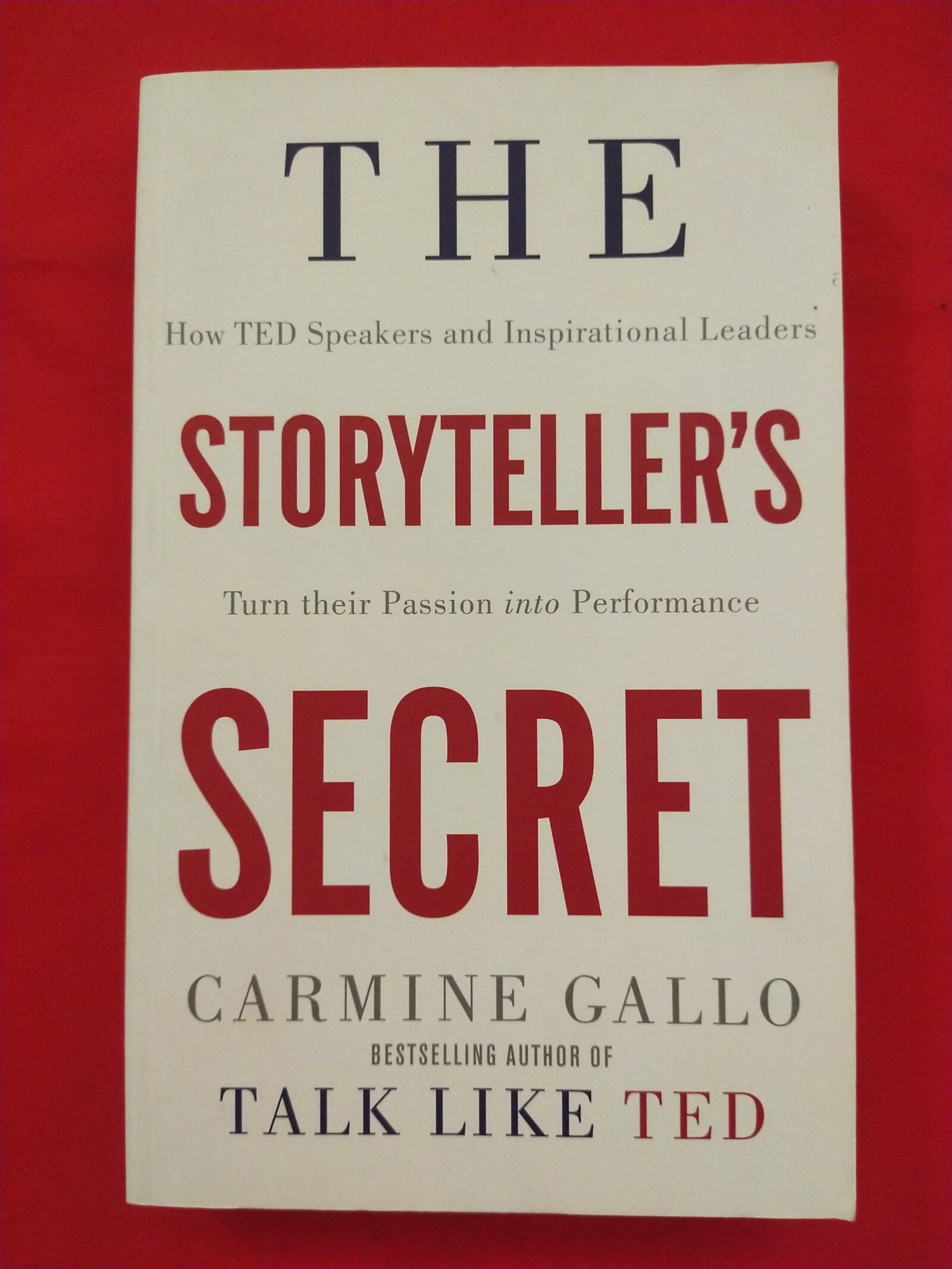 [二手9成新] the storytellers secret:from ted speakers