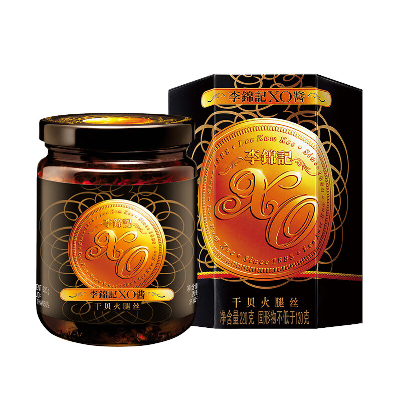 李锦记 xo酱220g干贝拌饭拌面酱火锅拌饭酱火锅调料酱 xo酱220g