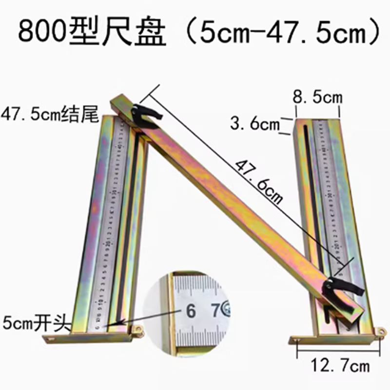 神斧瓷砖切割机手动推刀配件快压快锁螺丝刻度靠尺保护垫激光器 800型