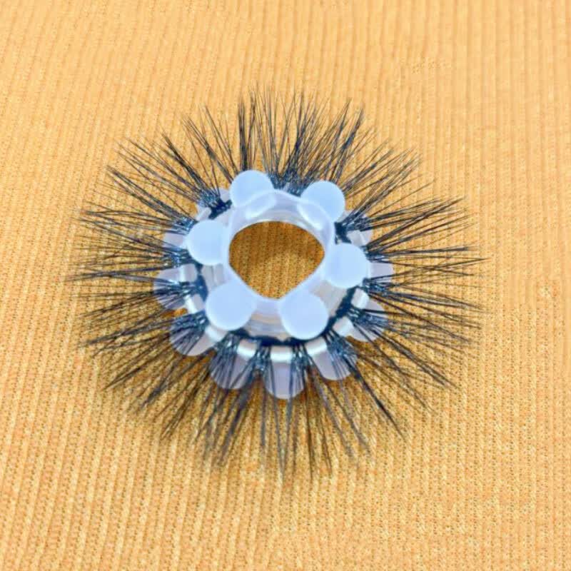 双层硅胶羊眼圈锁精环硅胶情趣环睫毛眼圈龟头环包皮环男用阴茎环夫妻