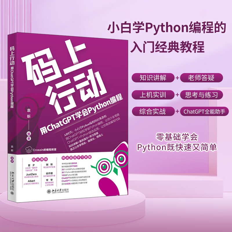 码上行动：用ChatGPT学会Python编程 巧用ChatGPT快速搞定Python属于什么档次？