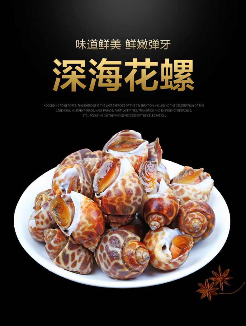 花螺鲜活新鲜海螺大号海鲜水产鲜活鲜冻冷冻东风螺大花螺贝类 特大号2