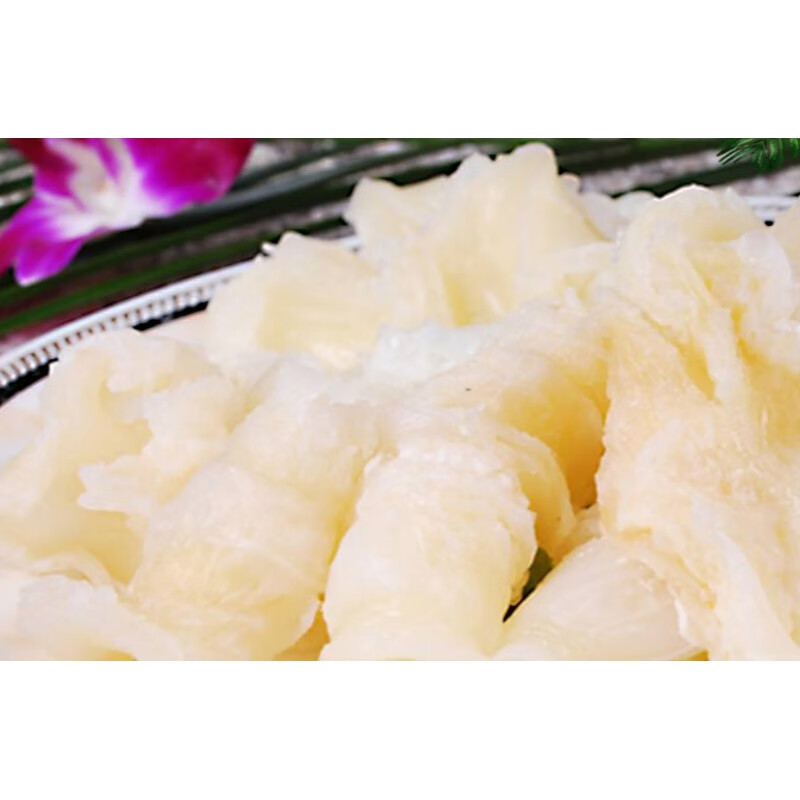 虎钢馋冷冻鱼唇即食海鲜鱼皮已泡发佛跳墙材料八珍鱼唇500g宴会酒店