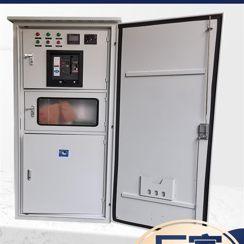 低壓成套配電箱ggd配電柜無功電容補償柜電控柜開關柜XL-21動力柜 銀色