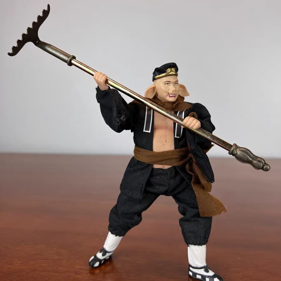 环孤现货即发dt社6寸1/12可动人偶西游记猪八戒悟能布衣小兵人 猪八戒