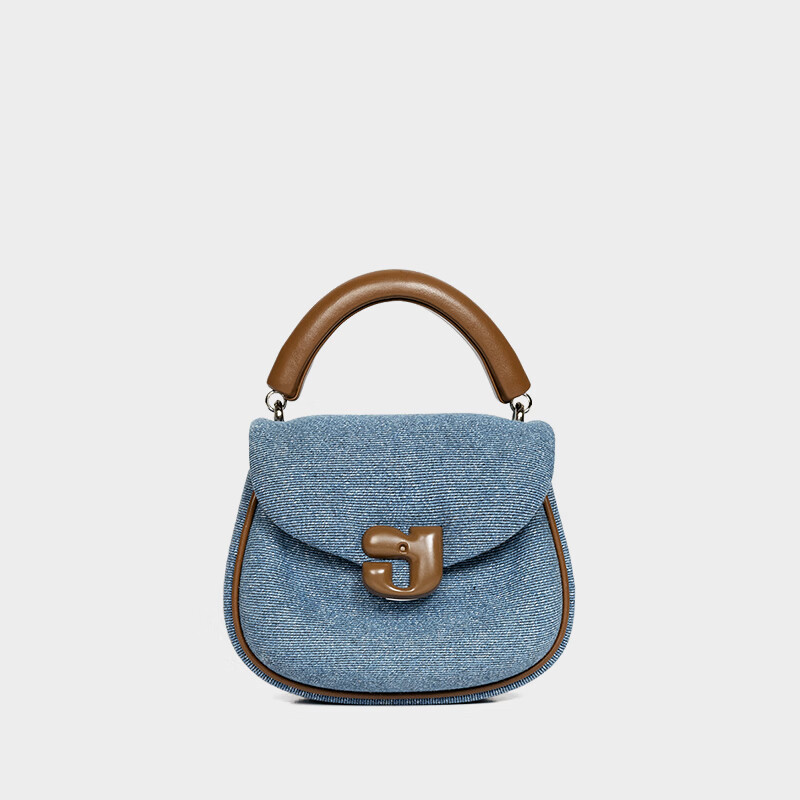 古良吉吉牛仔豬豬包小號GIGI包小眾包包女馬鞍包斜挎包 復(fù)古牛仔 現(xiàn)貨