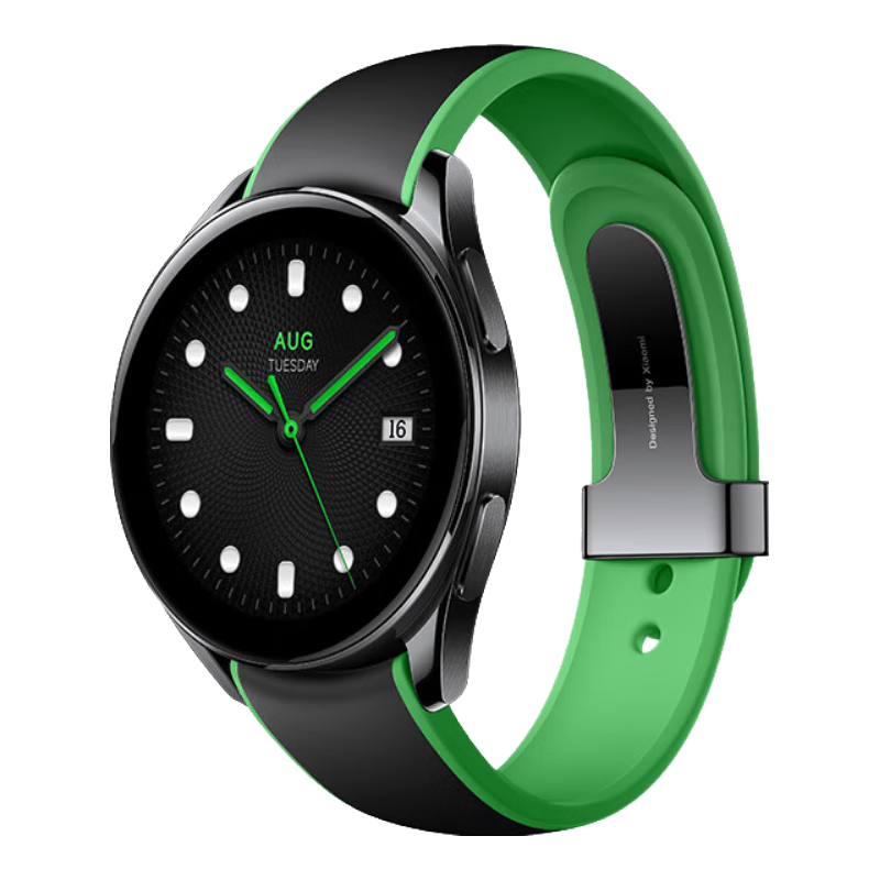 小米Xiaomi Watch Strap 撞色钉扣表带（跃动绿）