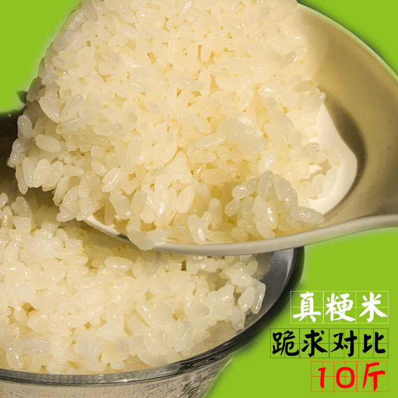 轻即大米5kg南梗米46油正宗糯软香米煮粥米新米江苏晚稻胚芽米粘粳米