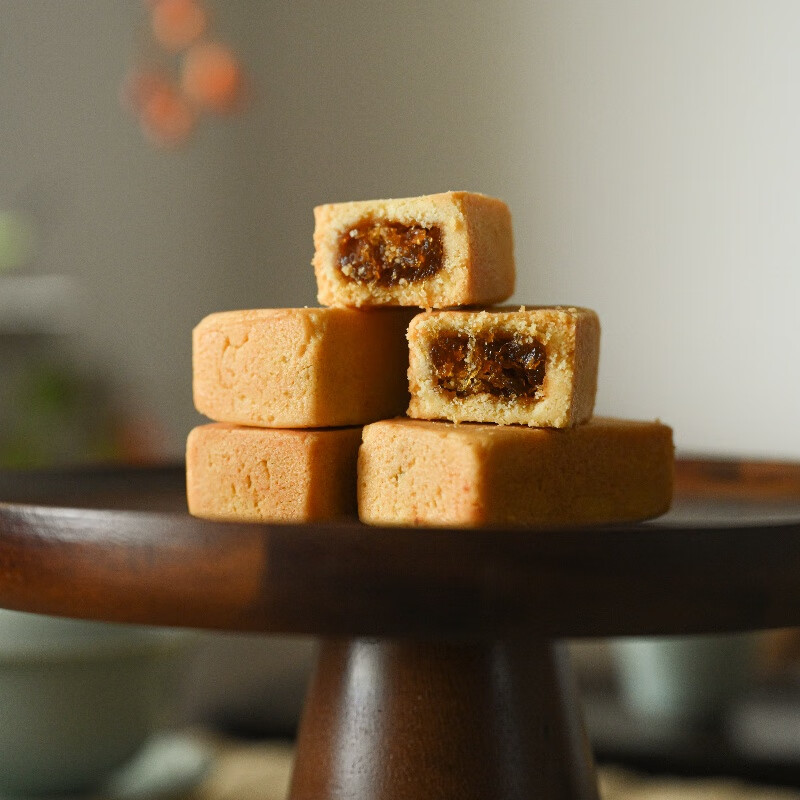 玉堂春金菠萝酥 奶香浓郁丝丝凤梨果肉凤梨酥0冬蓉 高泰师傅240g 金