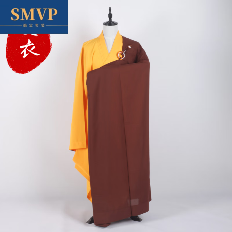 smvp出家人七衣僧服新款夏季档袈裟多丽丝忏衣五衣出家师父祖衣住持法