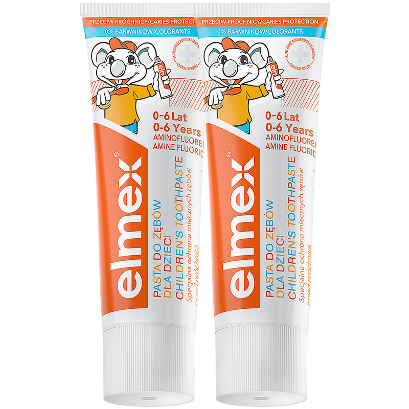 ELMEX ������ͯ���� ������ 50ml*2֧װ��װ