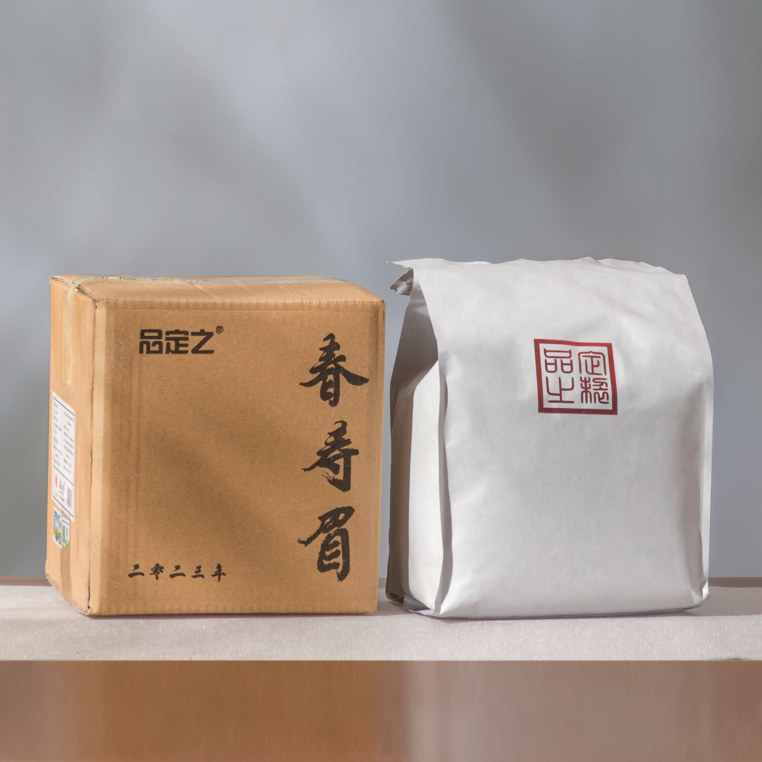 品定之品定之福鼎白茶2023年花香春寿眉500g/箱 自饮装 口粮茶