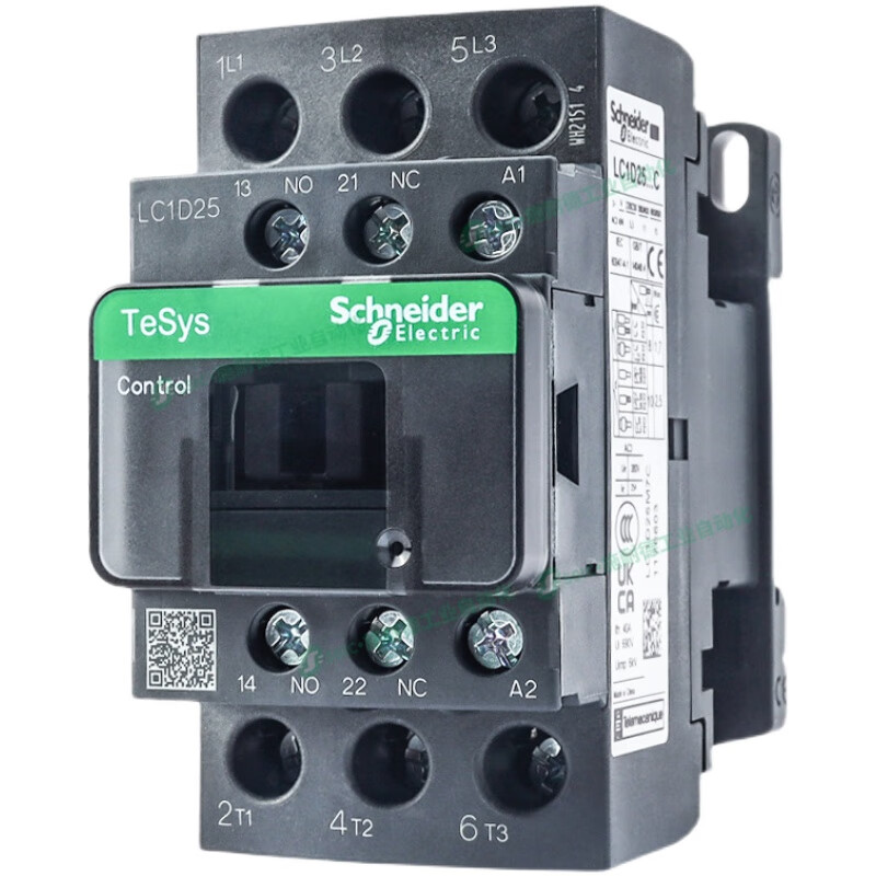 施耐德(schneider)交流接触器lc1d09/12/18/25/32三相线圈110v/220v