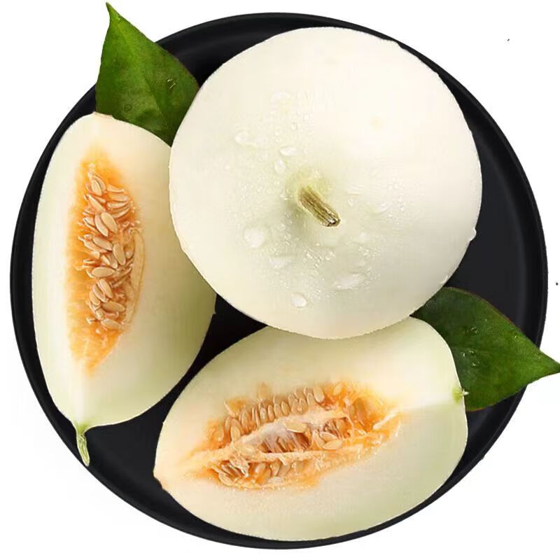 田园东方 ORIENT IDYLL陕西阎良甜瓜 软甜香瓜(红白肉随机放软再吃)新鲜水果生鲜带箱 5斤装单果400g起步净重4.5斤