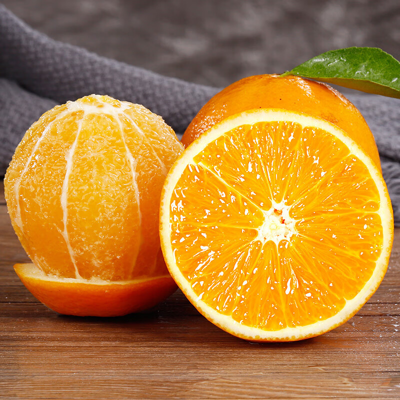 uncle lemon四川脐橙高山橙子手剥橙皮薄多汁不打蜡当季水果现摘新鲜 5斤超值装 大果(果径70MM以上)